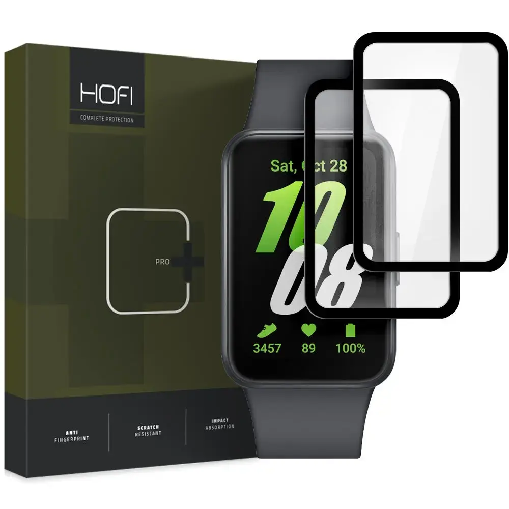 HOFI HYBRID GLASS HYBRID PRO+ 2-PACK GALAXY FIT 3 BLACK