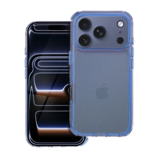 MATRIX CLEAR Case for IPHONE 17 Pro blue