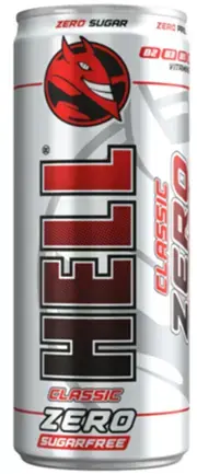 Enerģijas dzēriens HELL Zero Classic, 250 ml (DEP)