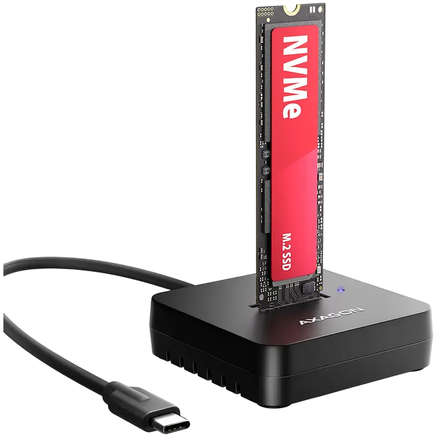 ADSA-M2C11L USB-C 10Gbps docking station for M.2 NVMe SSD
