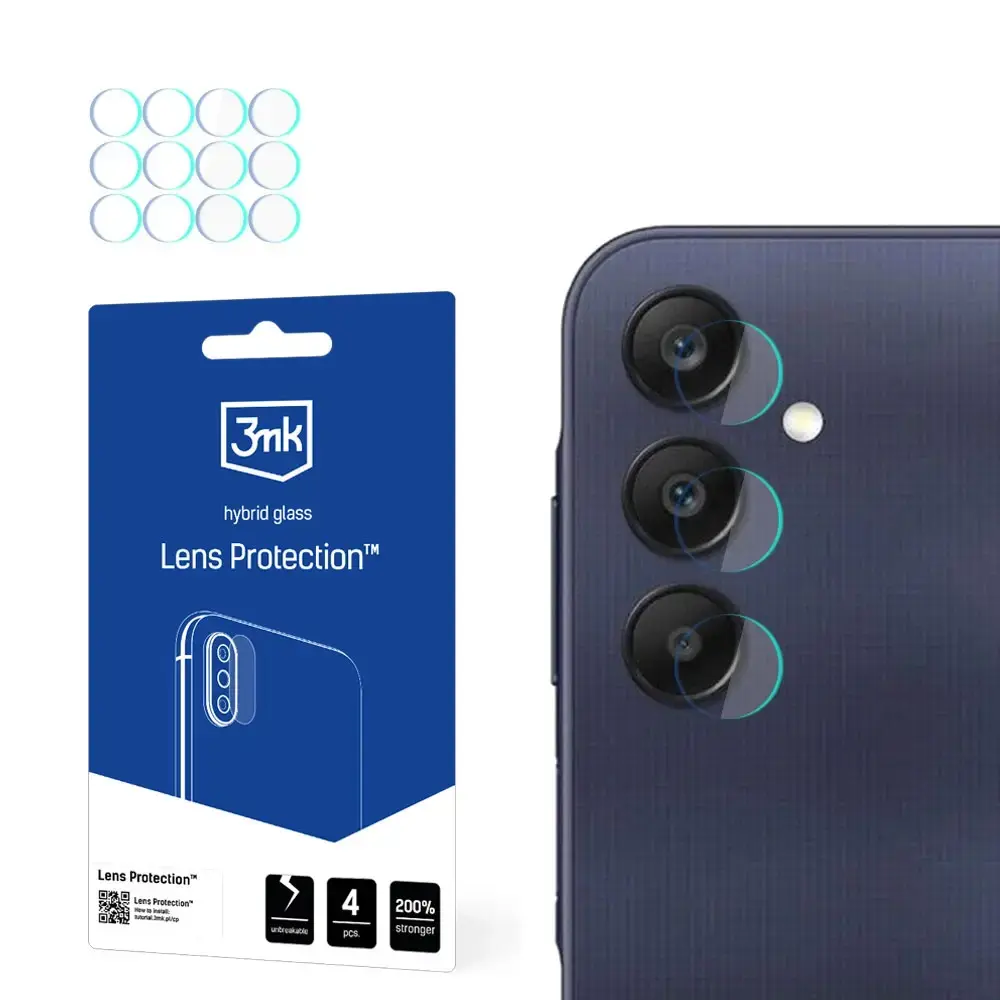 3mk Lens Protectionâ¢ hybrid camera glass for Samsung Galaxy A25 5G