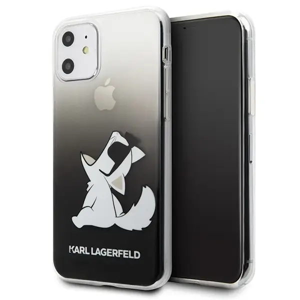 Karl Lagerfeld KLHCN61CFNRCBK iPhone 11 6.1" | Xr hardcase black|black Choupette Fun