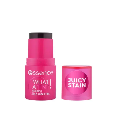 Essence, What a Tint!, Lip & Cheek Balm 2-In-1, 10, Raspberry Vibes, 5 ml