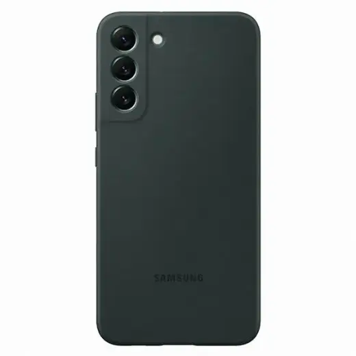 EF-PS906TGE Samsung Silicone Cover for Galaxy S22+ Dark Green