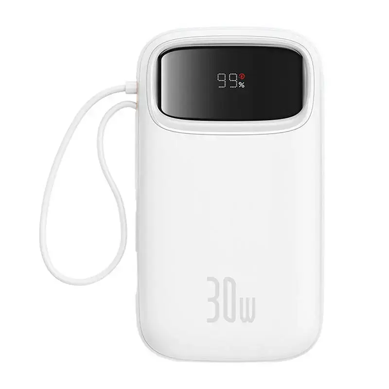 Baseus QPow 2 external battery (powerbank) | 20000 mAh | 30W | USB-C, USB-A | white