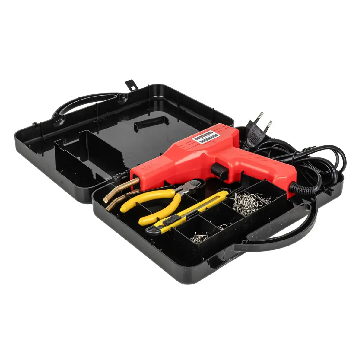 Plastic welder with staples 200 pcs. AMIO-04745