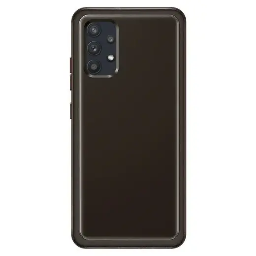EF-QA325TBE Samsung Soft Clear Cover for Galaxy A32 LTE Black