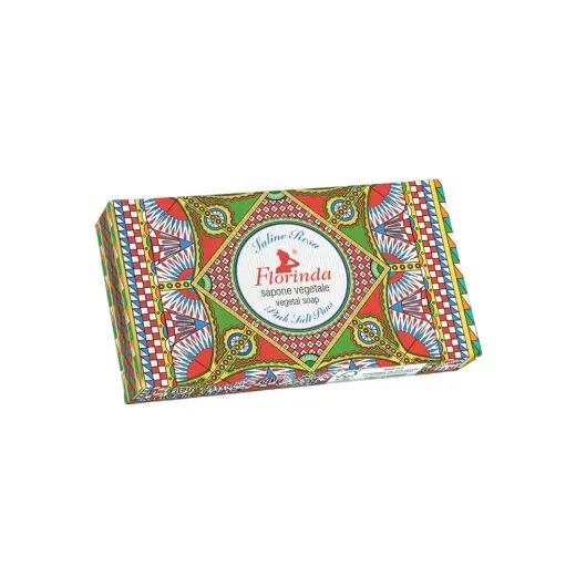 Florinda, Pink Salt Pan, Vegan, Hydrating, Scented Soap Bar , Body, 100 g