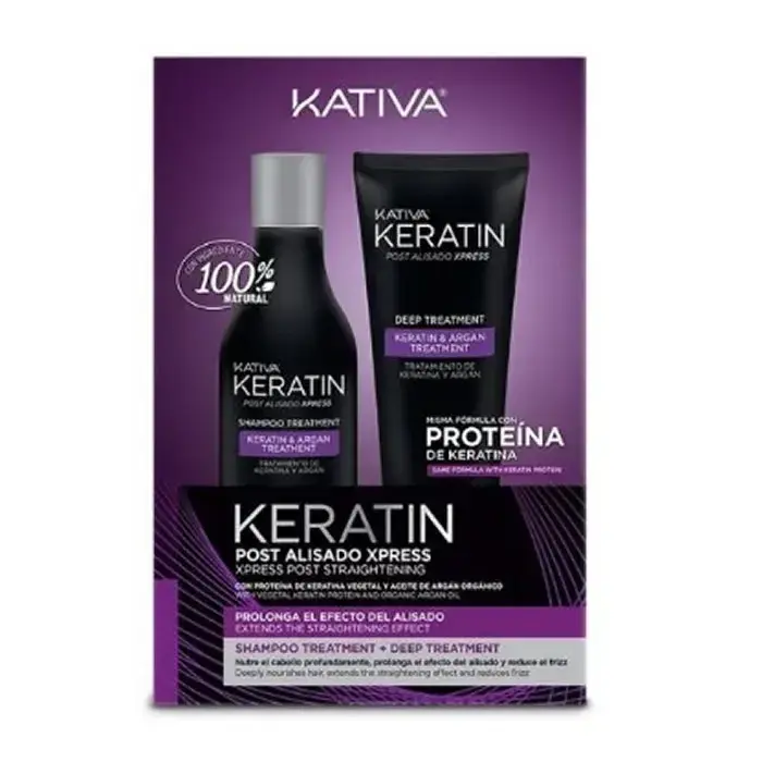 Kativa Keratin Post-Smoothing Xpress Set, 2