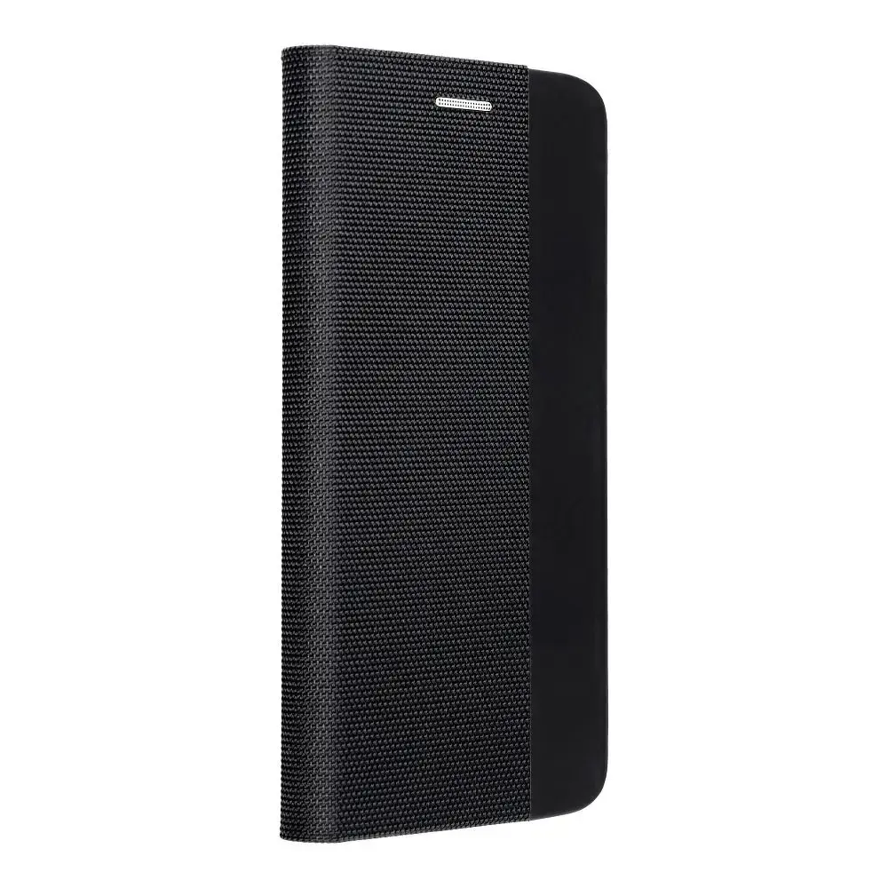 SENSITIVE grāmatveida maciņš telefonam Samsung Galaxy A20e (A202) melns