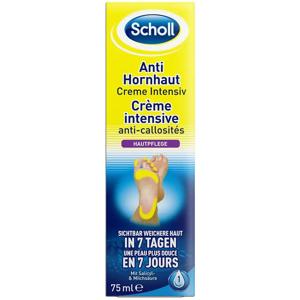Scholl Cream to Soften Hard Skin on the Feet (Softening) 75 Ml