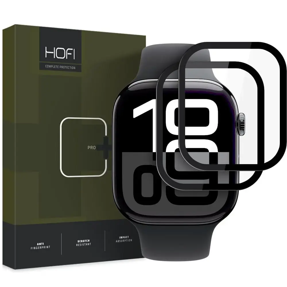 HOFI HYBRID GLASS HYBRID PRO+ 2-PACK APPLE WATCH 10 (46 MM) MELNS