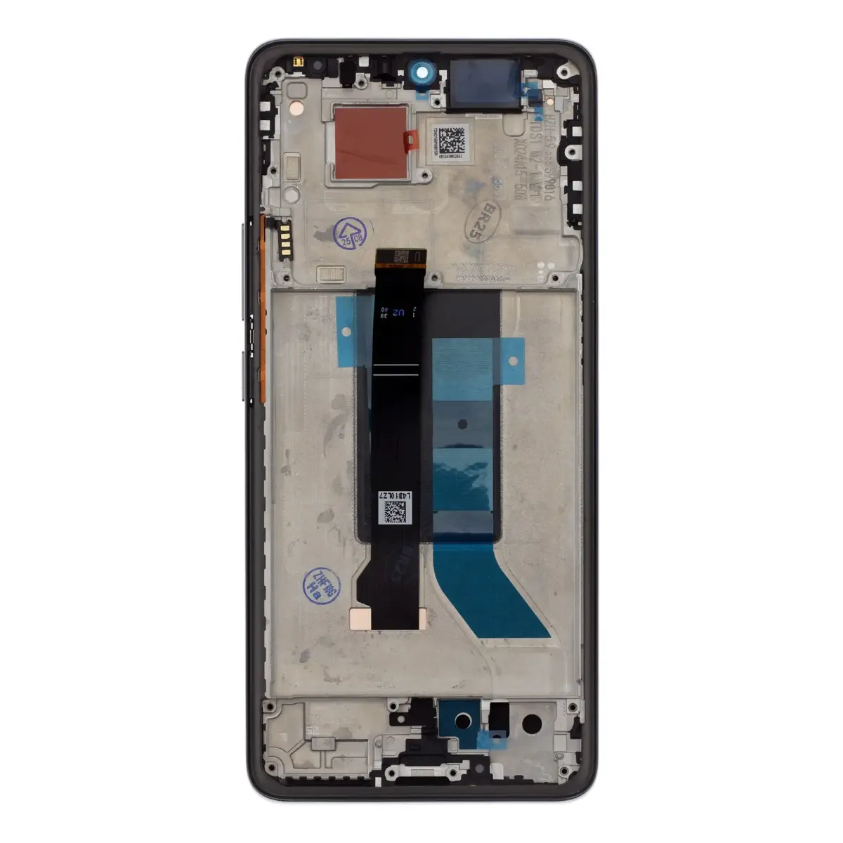 LCD Display + Touch Unit + Front Cover for Xiaomi Redmi Note 14 Pro 5G Midnight Black
