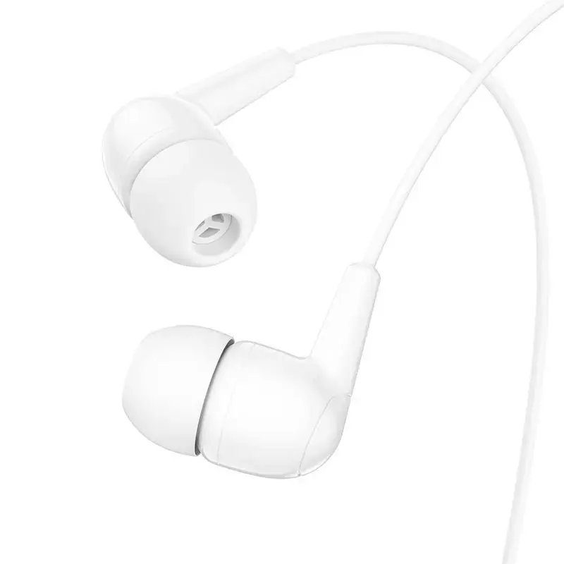 Wire earphones USB C Hoco M97 white