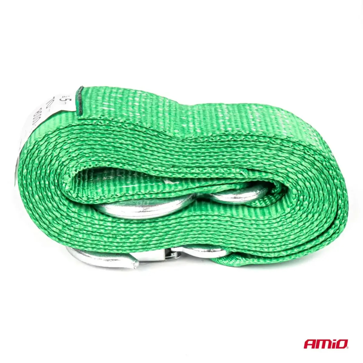 Tow belt 8000kg 70mm 5m hook+hook AMIO-03993