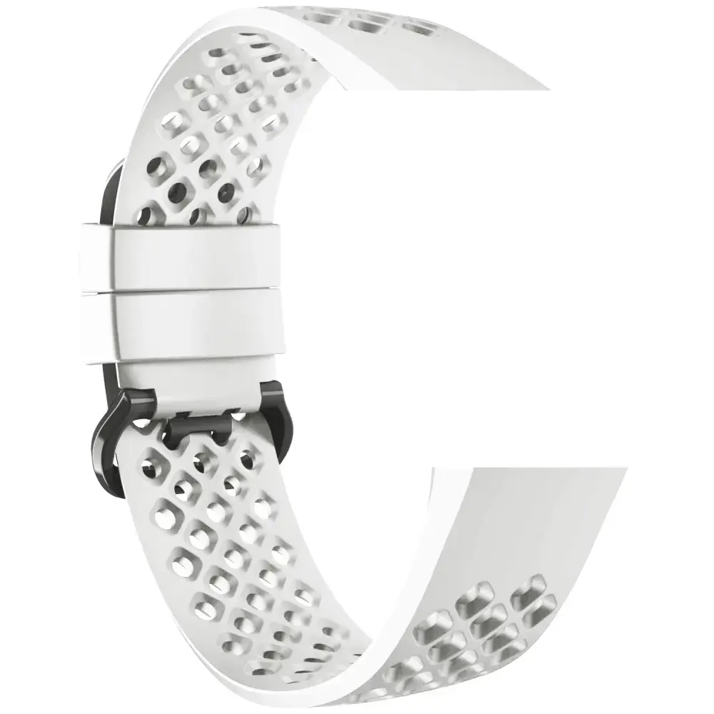 Devia band Deluxe Sport Mesh for Fitbit Charge 3 | Charge 4 white S