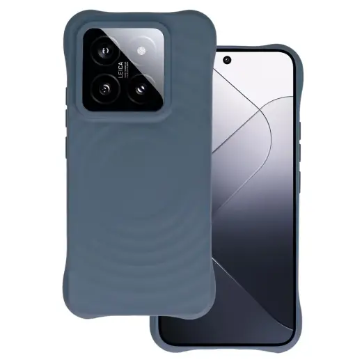 Tel Protect Wave Magsafe Case for Xiaomi 14 navy