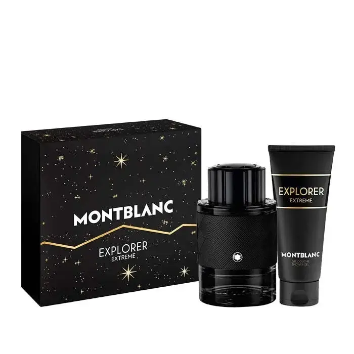 Montblanc Montblanc Explorer Extreme Gift Set: Parfum 60ml + Shower Gel 100ml - White