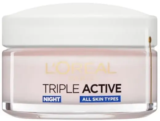 L'Oréal Paris Triple Active night moisturizing cream for all skin types 50 ml