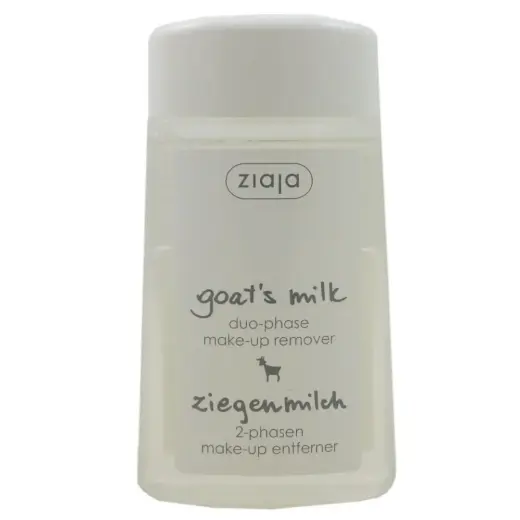 Ziaja Goat’S Milk Duo Phase Make-up Remover Eyes and Lips 120Ml in White
