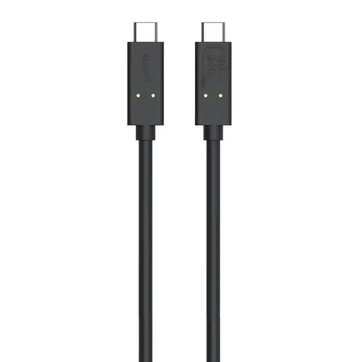 Aukey CB-TCC241 datu pārraides un uzlādes vads | USB-C uz USB-C | 240W | 0.8m | melns