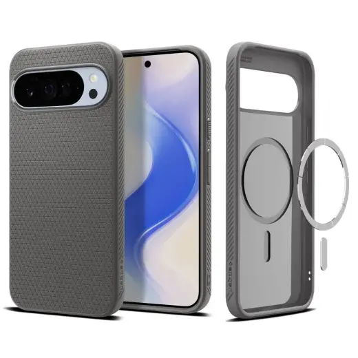 Etui Spigen Liquid Air MAG MagSafe do     Google Pixel 10 Pro XL szary