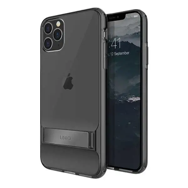 UNIQ Cabrio telefona maciņš priekš iPhone 11 Pro Max pelēks