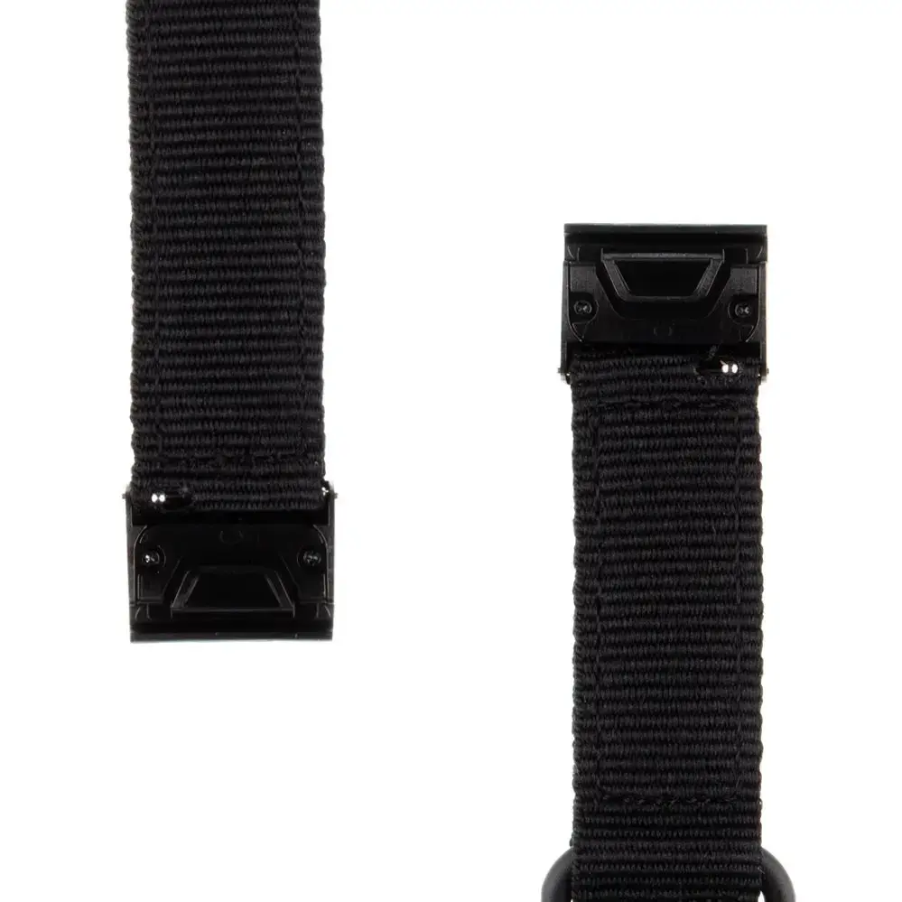 Tactical 815 Nylon Band for Garmin Fenix 5S|6S|7S QuickFit 20mm Black