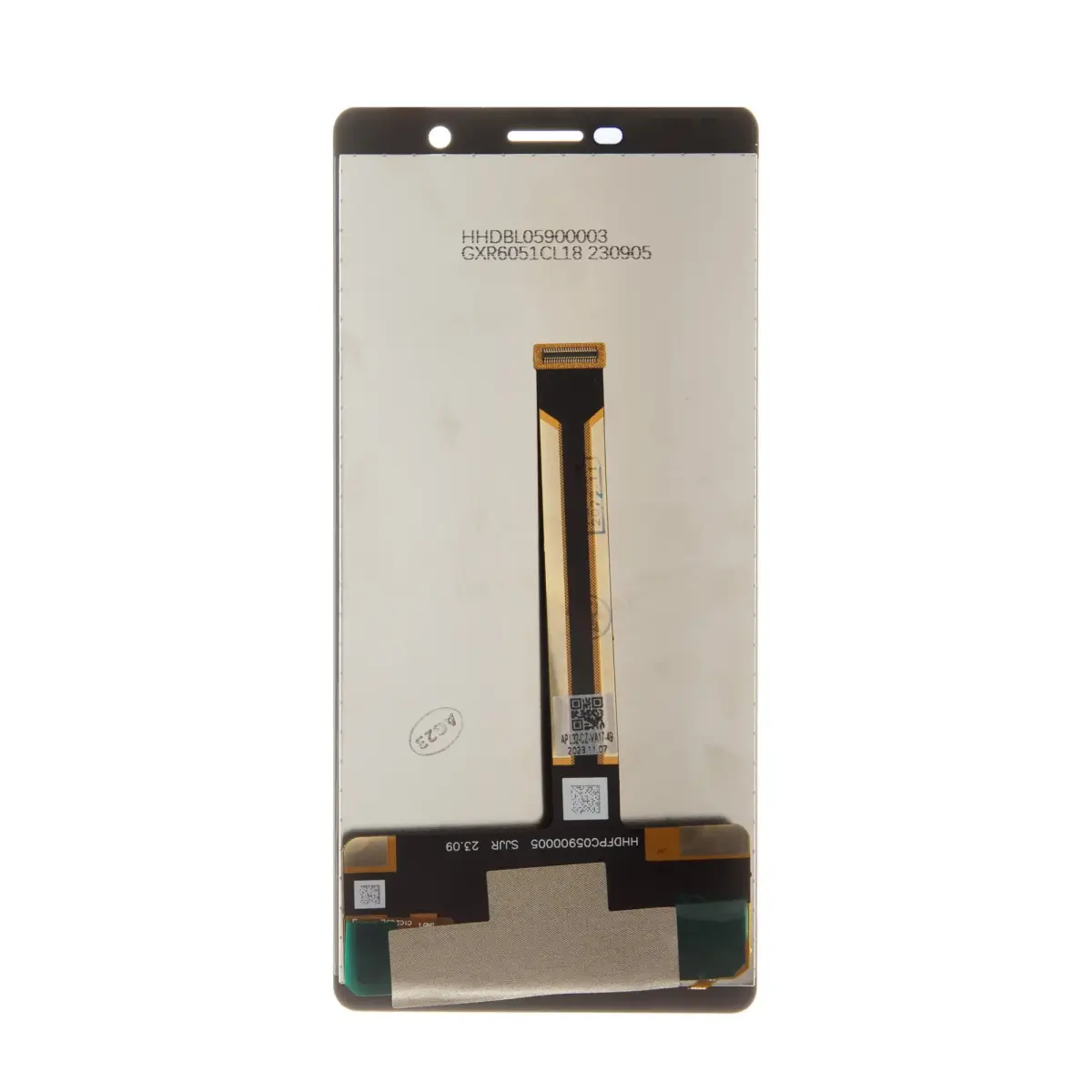 Nokia 7 Plus Touch Unit + LCD Display Black (No Logo)