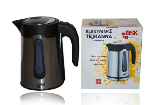 Elektriskā tējkanna 1,7L, LED apgaismojums