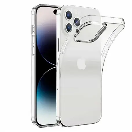Fusion Ultra Back Case 2 mm Izturīgs silikona aizsargapvalks Apple iPhone 16 Pro caurspīdīgs