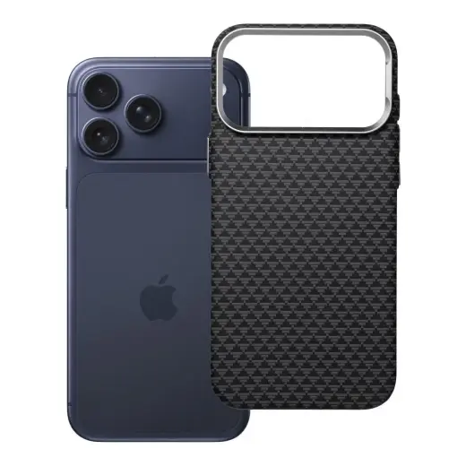 K-Look maciņš ar MagSafe atbalstu telefonam iPhone 17 Pro Max | iPhone 18 Pro Max melns