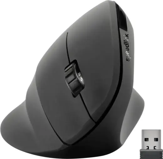 Speedlink wireless mouse Piavo Ergonomic Vertical (SL-630019-RRBK) 4027301318722