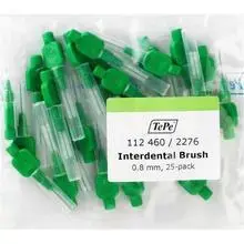 Tepe Interdental Brush Normal (0.8 mm green 25 pcs) - Interdental brushes