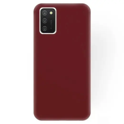 Fusion soft matte back case silicone for Samsung A525 Galaxy A52 | A526 Galaxy A52 5G dark red