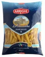 Makaroni, trubiņas ARRIGHI Nr.31, 500g