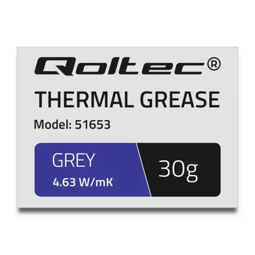 QOLTEC Thermal grease 4.63W|m-K 30g grey