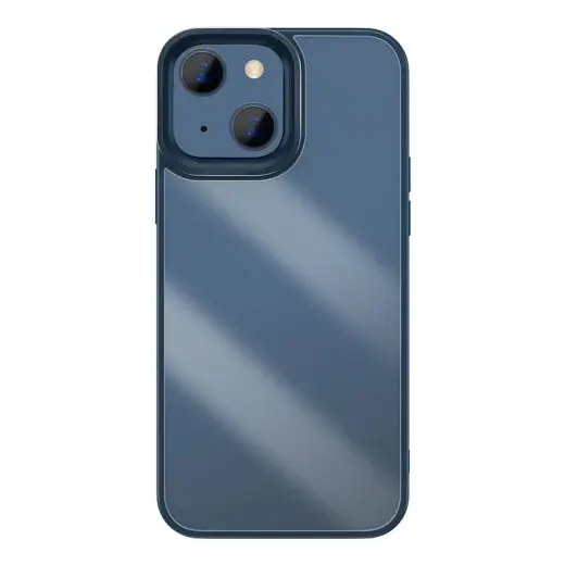 Baseus Crystal Transparent Case for iPhone 13 (blue)