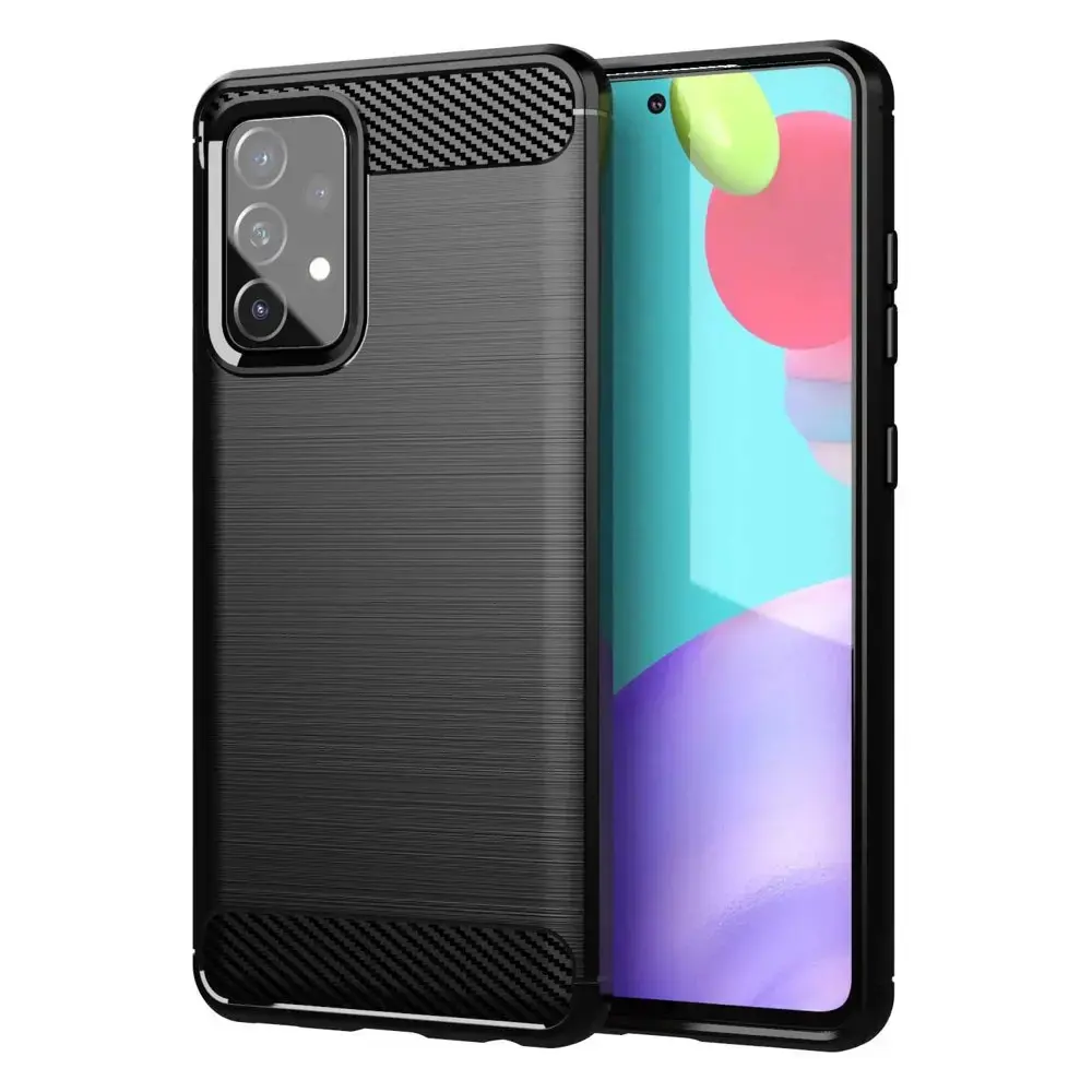 OEM Carbon Case izturīgs maciņš telefonam
