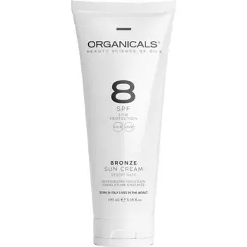 Organicals  BRONZE Sun Protection Low SPF 8- Opalovací krém s UVA/UVB filtry SPF 8 100ml
