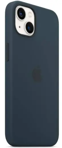 Apple MM293ZM/A Silicone telefono dėklas su MagSafe palaikymu iPhone 13 mėlynas (Pažeista pakuotė)
