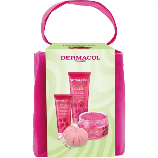 Dermacol, Set Regalo Bellezza, Aroma Moment Geschenkset Wild Raspberry (Set per La Cura Del Corpo)