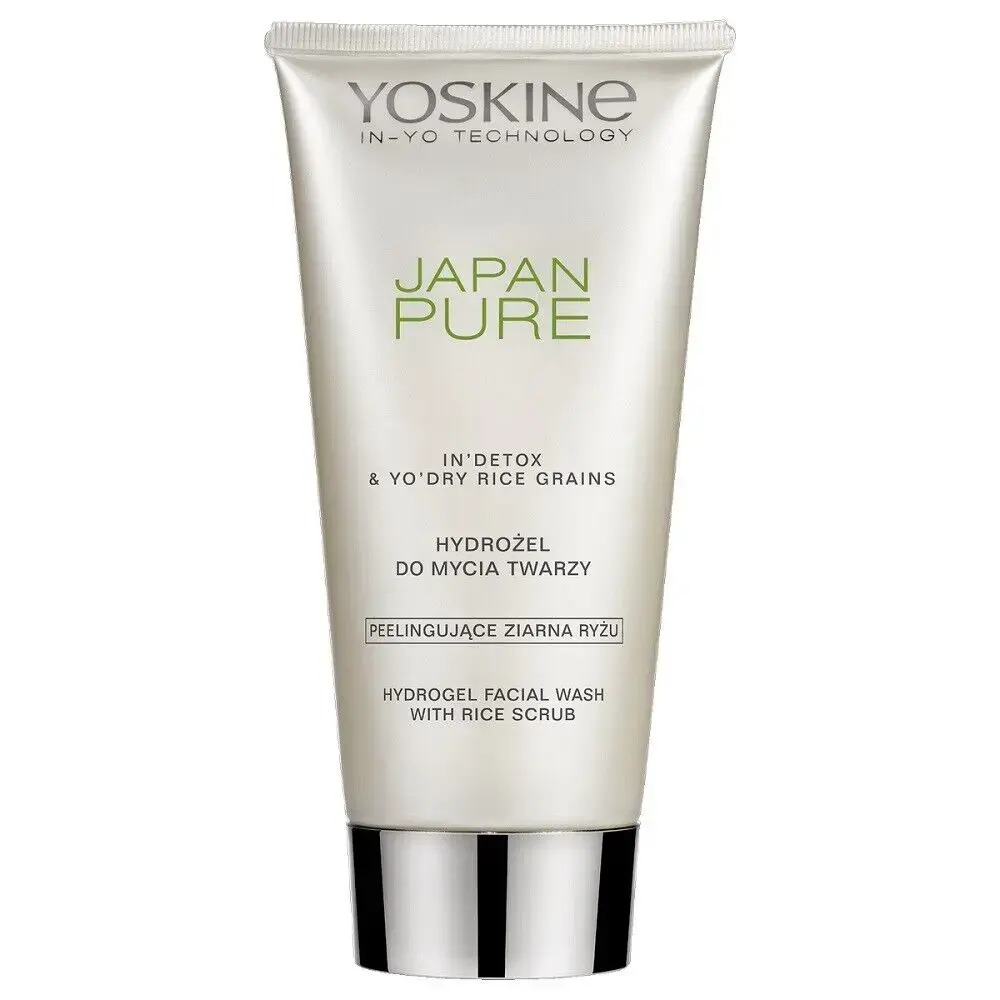 Yoskine, Japan Pure, Hydrogel, Exfoliating, Cleansing Gel, Face, 150 ml
