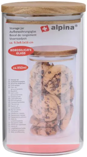 Uzglabāšanas trauks 950ml, Alpina