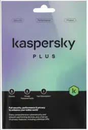 Programma Kaspersky Plus Pamata Licence 1 Gads 5 Iekārtām