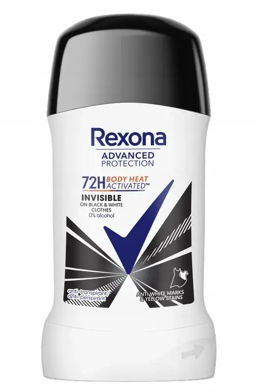 Rexona Advanced Protection Invisible Antyperspirant W Sztyfcie 50 Ml