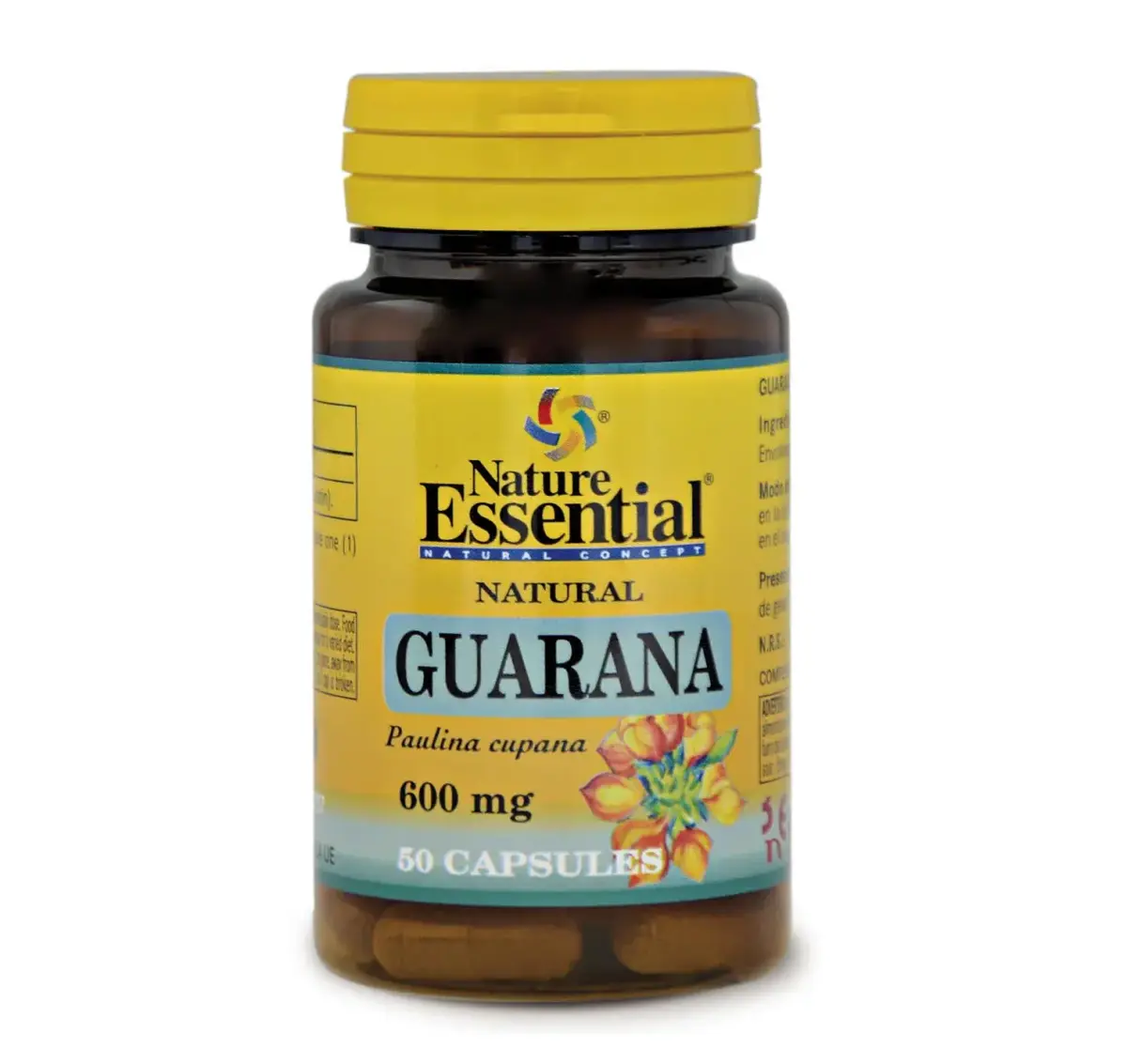 Nature Ess Guarana 600 Mg 50 Caps