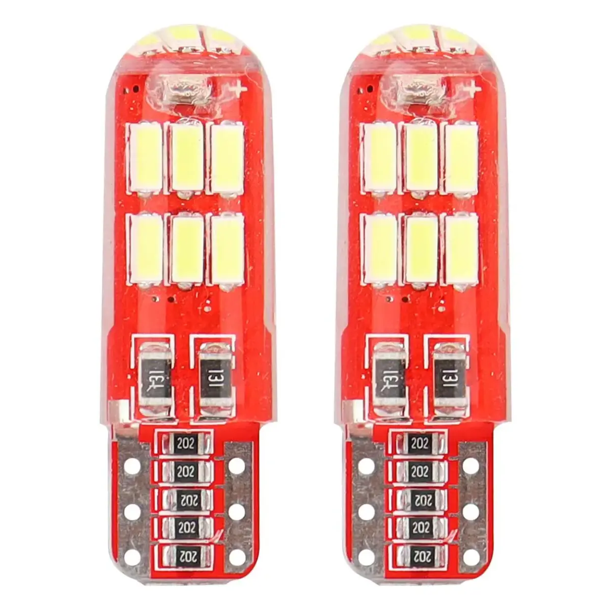 LED CANBUS 15SMD 4014 T10e (W5W) SILCA White 12V
