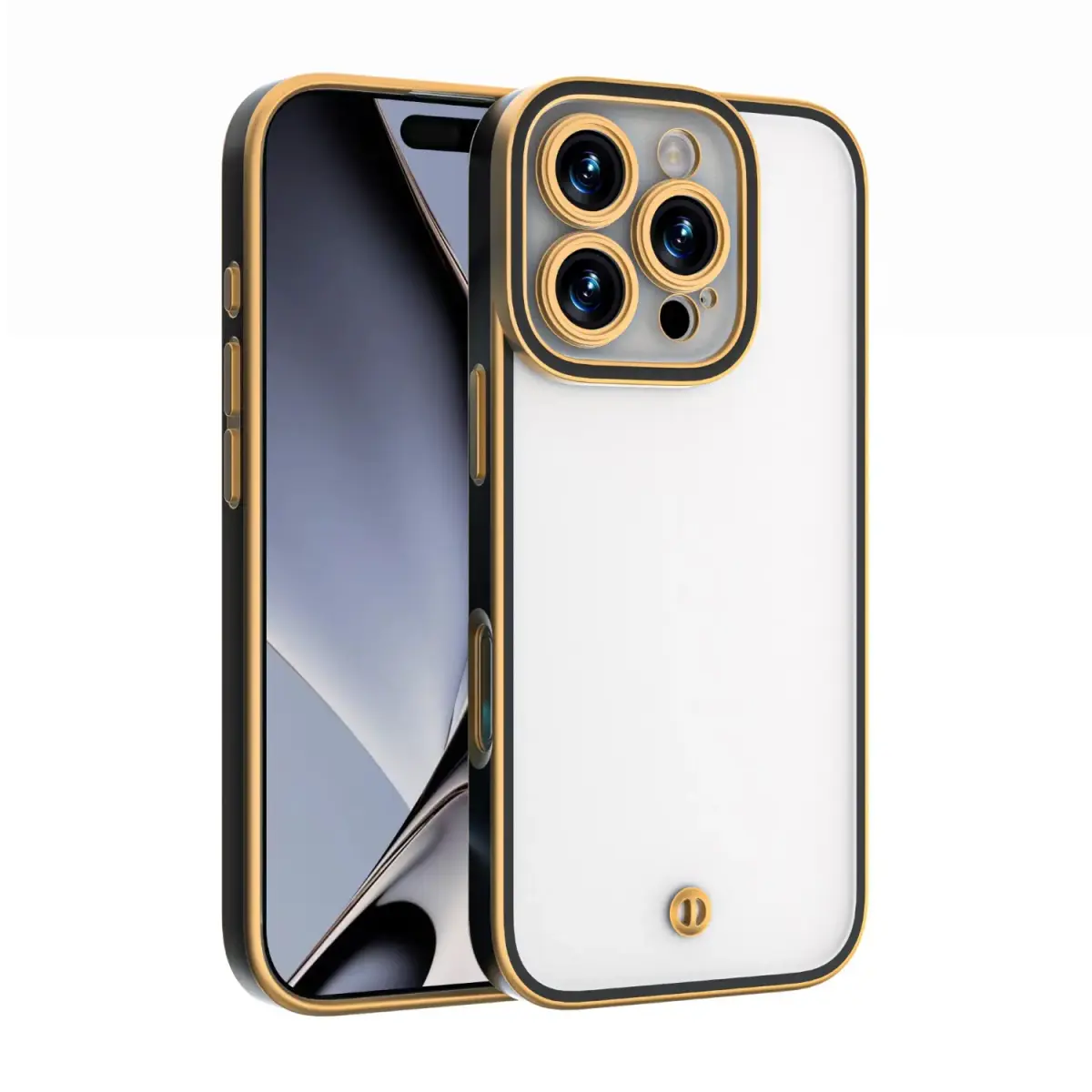 Silky Gold case for iPhone 13 6,1" black