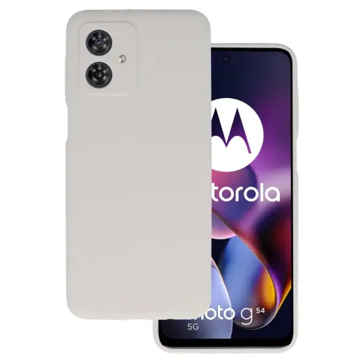 Silicone Lite Case for Motorola Moto G54 5G titanium